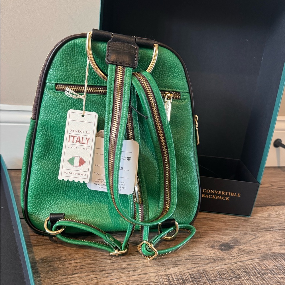 Brand new with tags Valentina convertible backpack